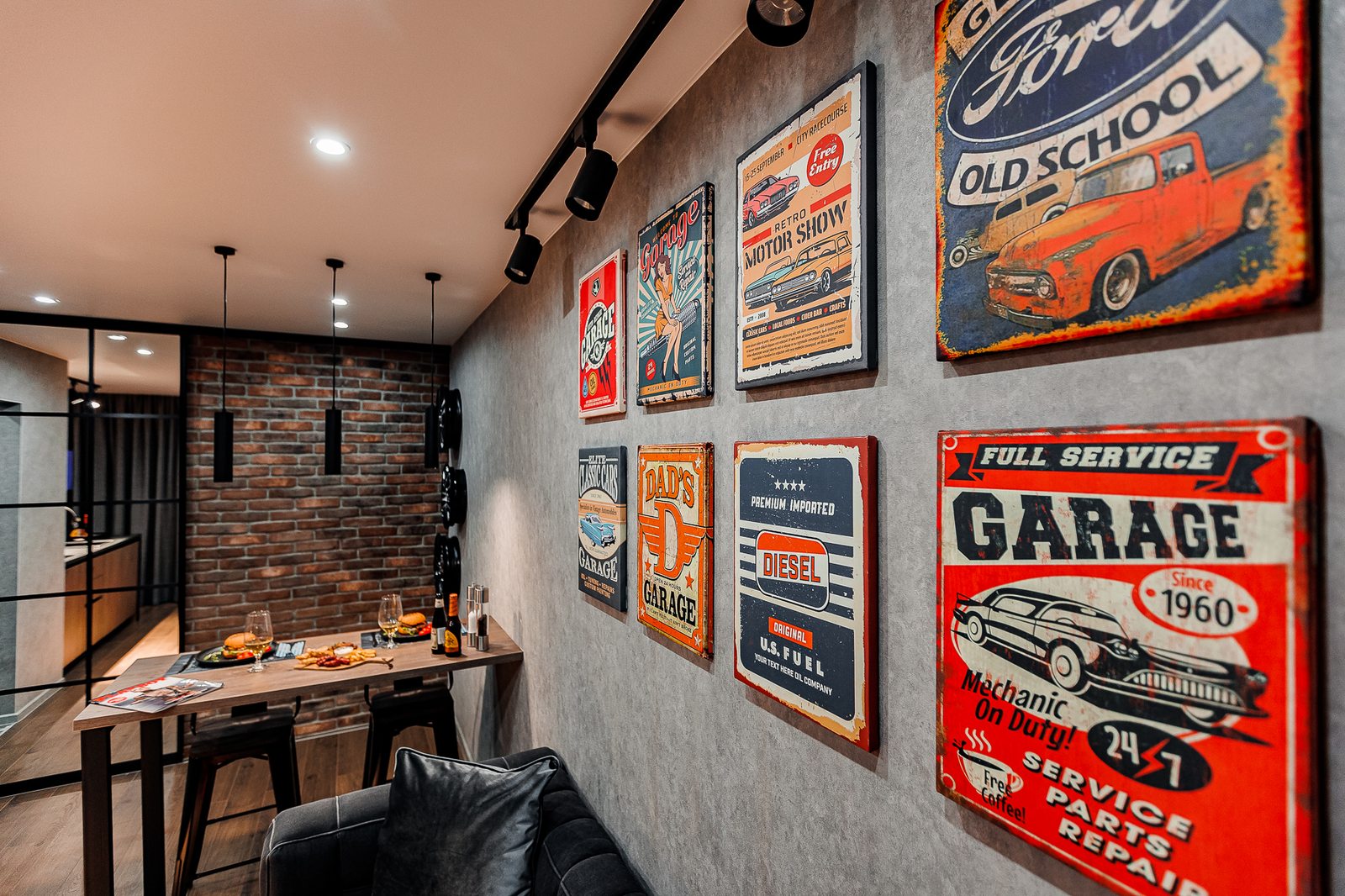 Nota Unica Garage — детали интерьера