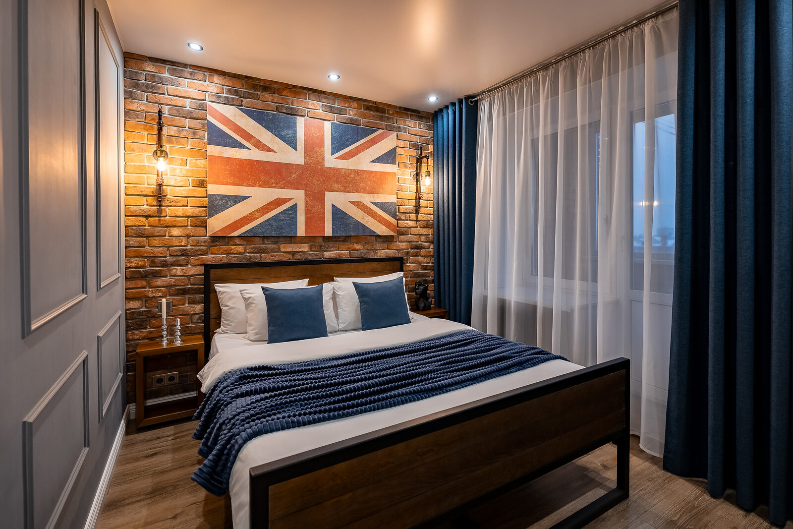 Nota Unica Loft Britannica — спальня