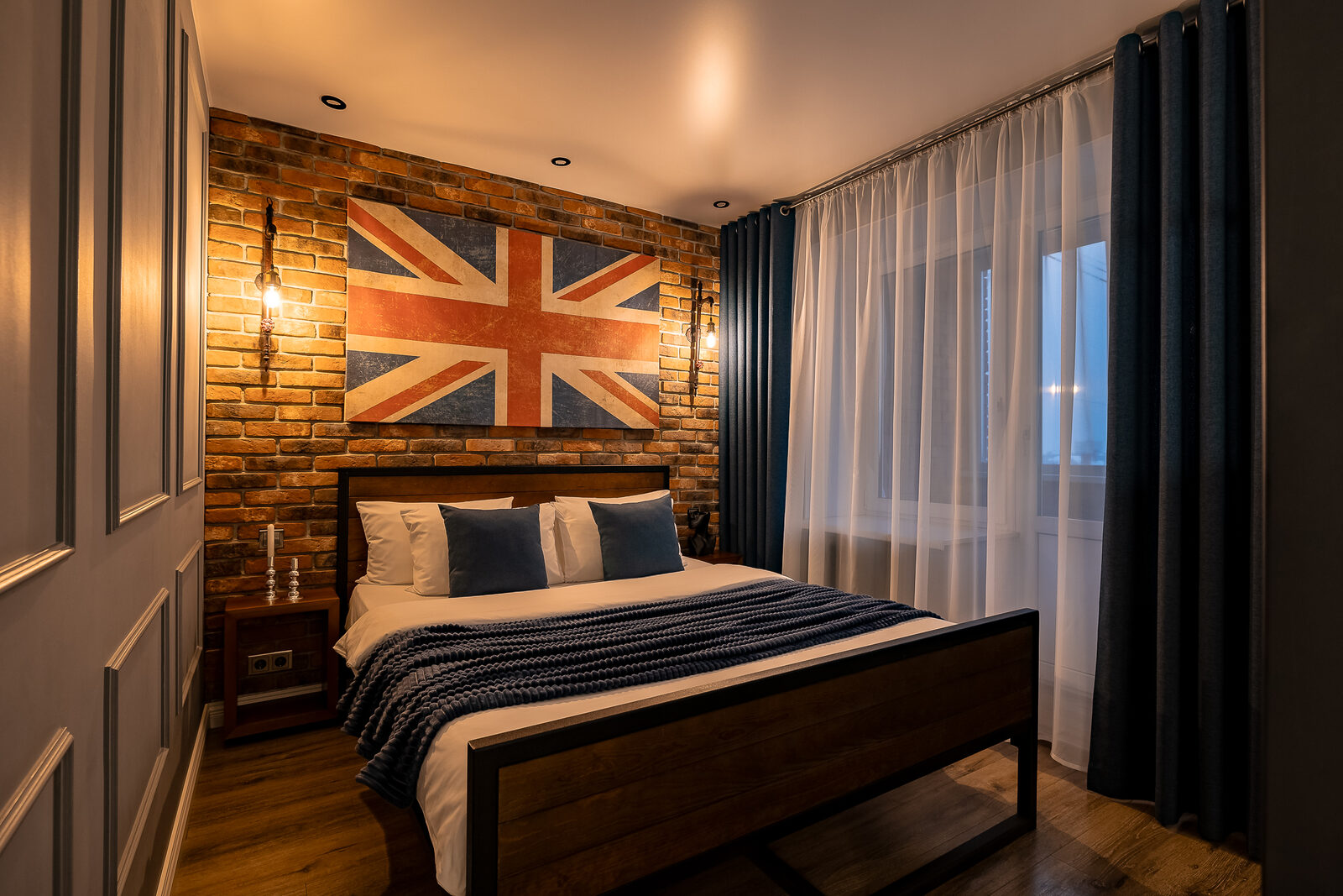 Nota Unica Loft Britannica — спальня