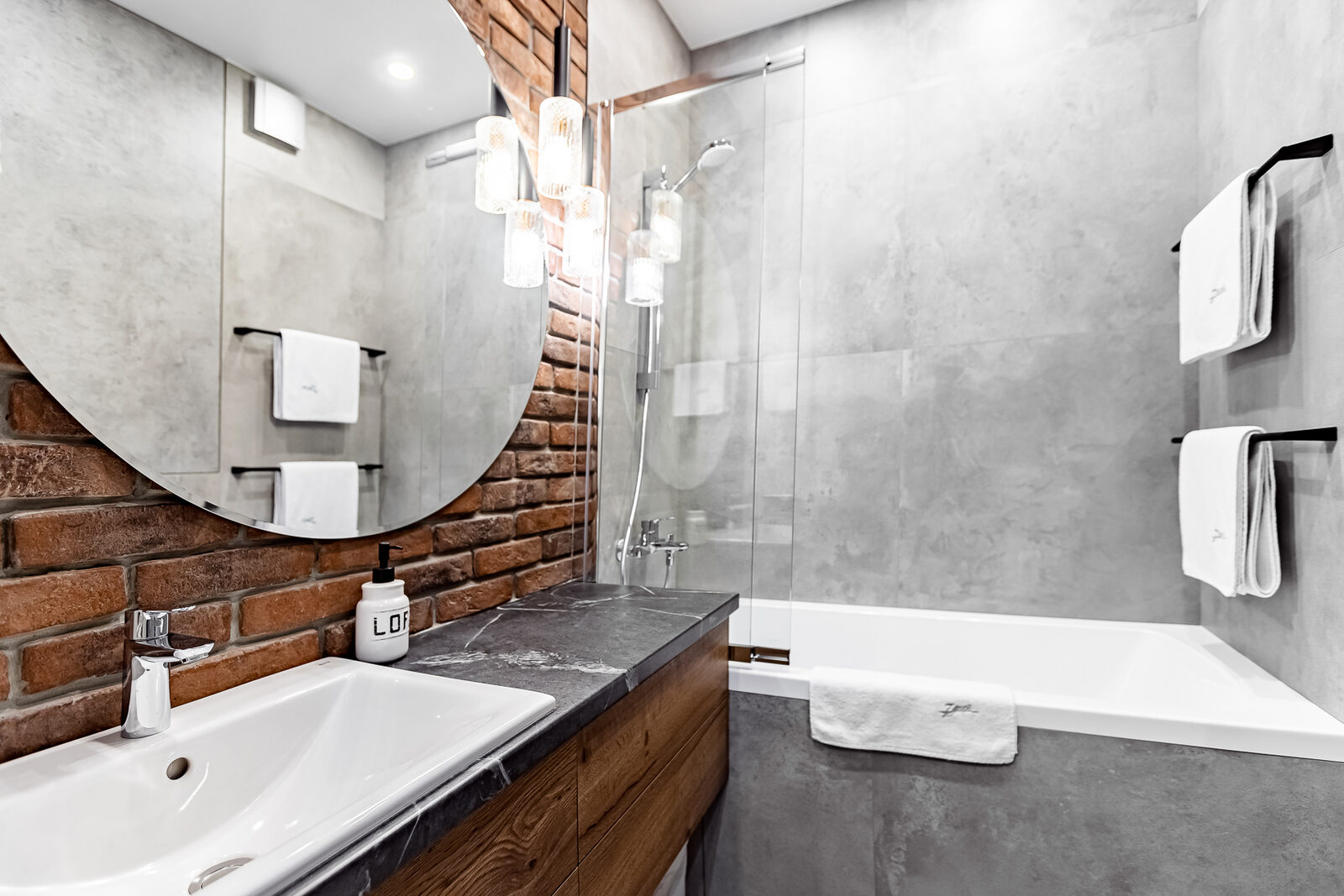 Nota Unica Penthouse — ванная комната