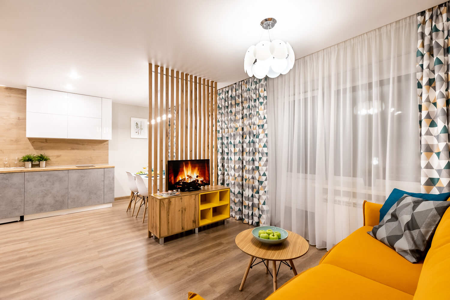 Nota Unica Scandinavica — светлая гостиная